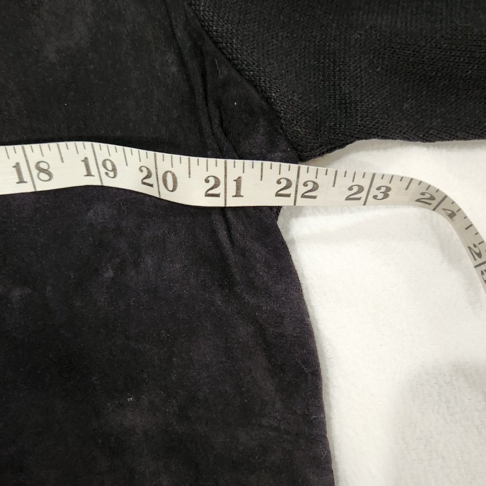 SALE! Dialogue Suede and Wool Jacket - Picture 5 of 8